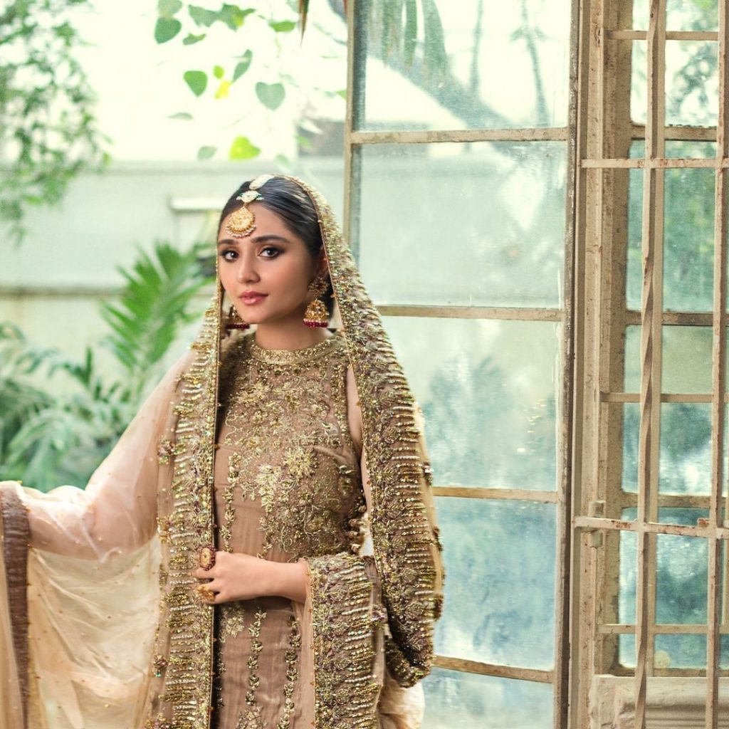 Dur E Fishan Saleem Exudes Traditional Charm In Her Latest Bridal Shoot