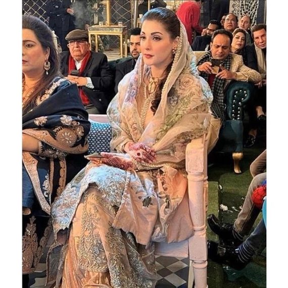 Maryam Nawaz Gorgeous Looks From Junaid Safdar S Wedding Reviewit Pk