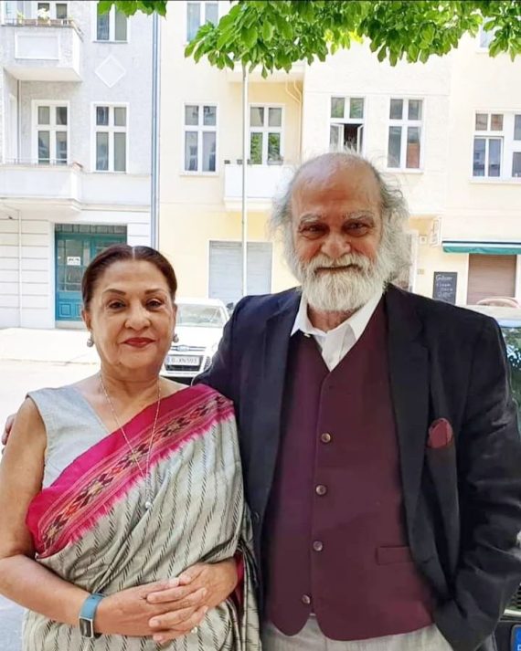 Beautiful Couple Manzar Sehbai And Samina Ahmed Holidaying In Berlin