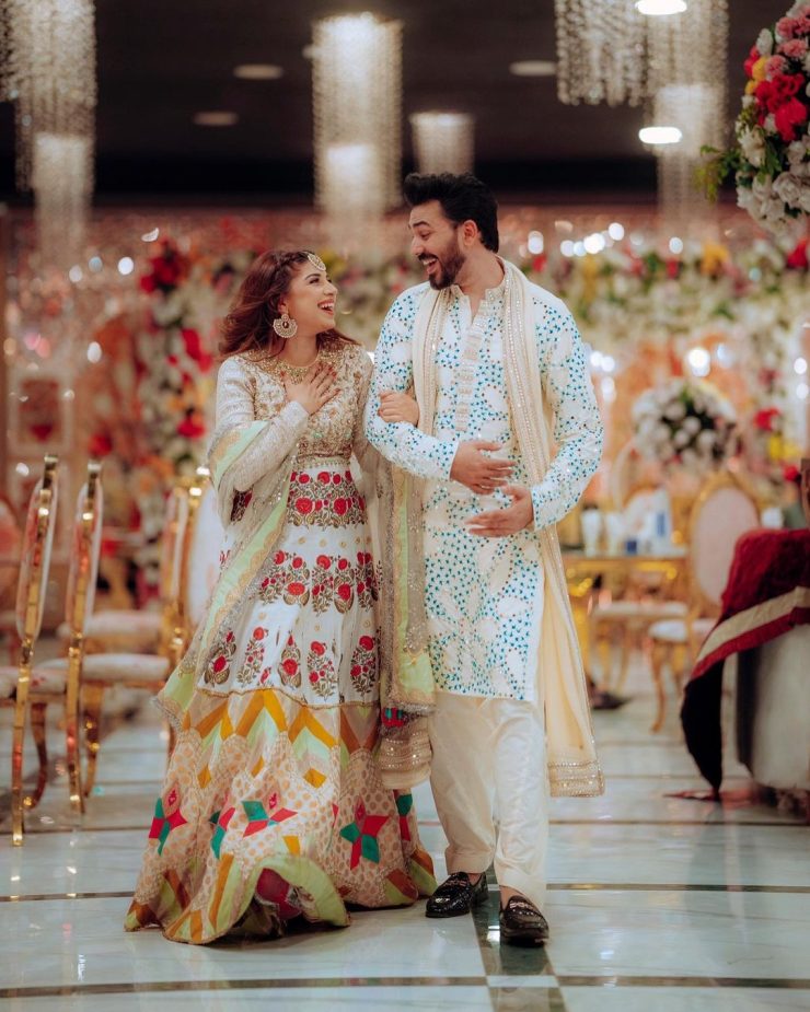 Tiktok Stars Share Their HD Pictures From Sehar Hayat S Mehndi Event