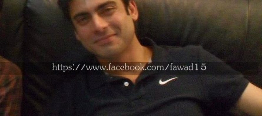 Fawad Khan on the set of Zindagi Gulzar hai!