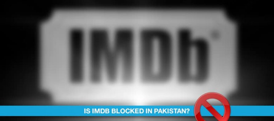 Is IMDB blocked in Pakistan?