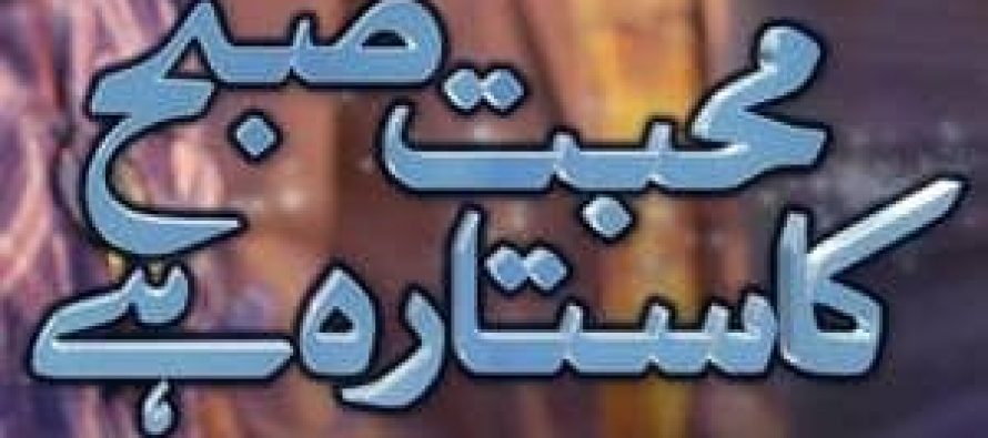 Mohabbat Subh Ka Sitara Hai – New drama of Umera Ahmed