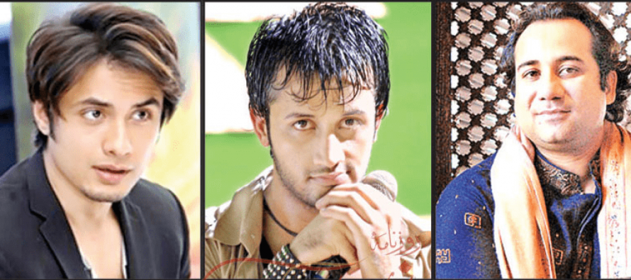 FBR issued income tax notices to Rahat Fateh, Atif Aslam and Ali Zafar