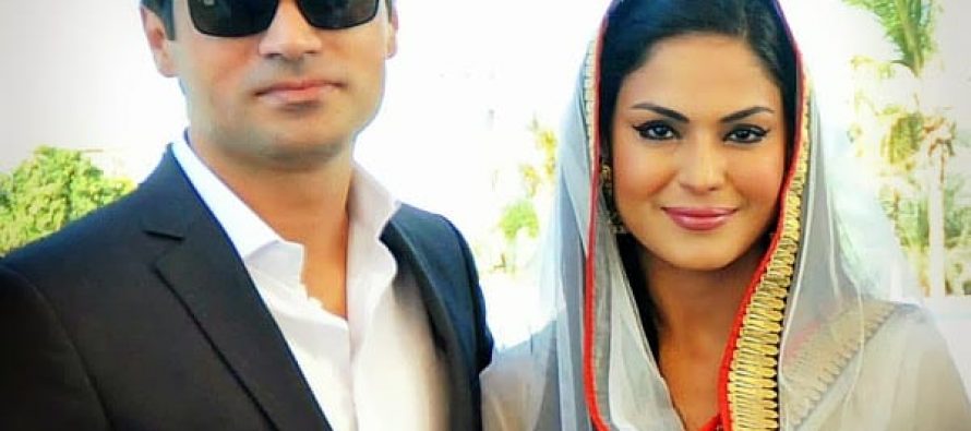 Veena Malik Wedding Reception – Exclusive Photoshoot