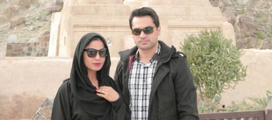 Veena Malik and Asad Bashir, White Wedding reception