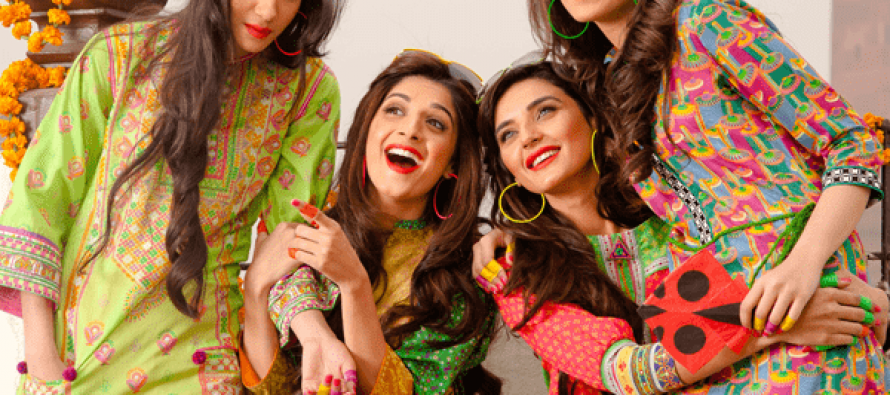 Mawra Hussain & Sadia Khan Photoshoot for Kayseria