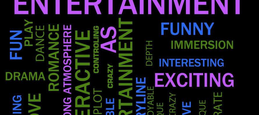 TAKE ENTERTAINMENT AS ENTERTAINMENT!