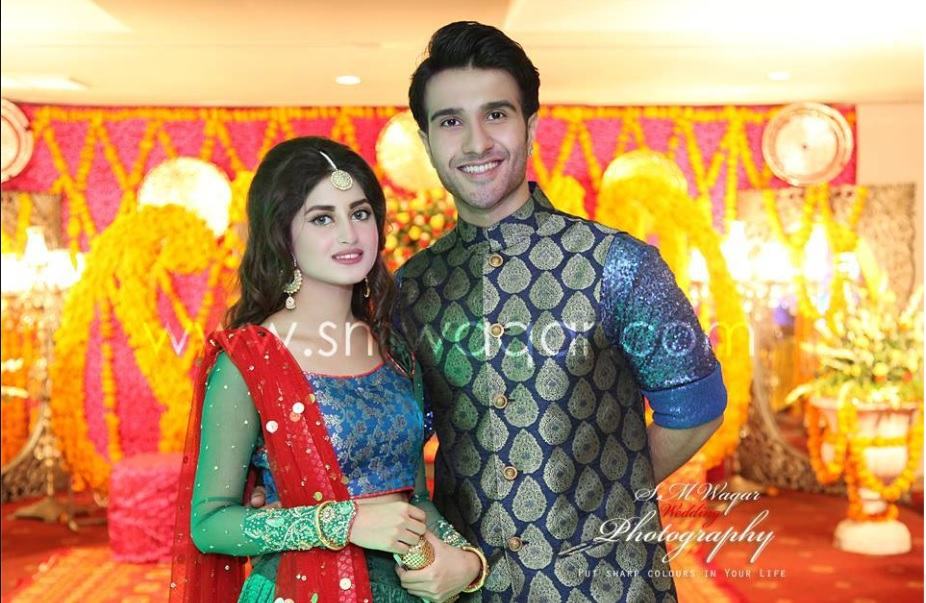 Sajjal Ali and Feroze Khan Getting Engaged | Reviewit.pk