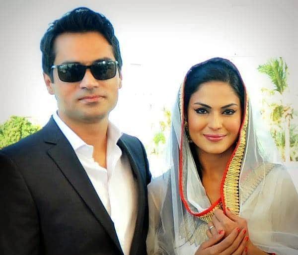 Veena Malik Married Asad Bashir Wedding reception pictures 3