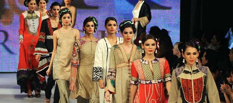 Colors of Pakistani fashion designers in London