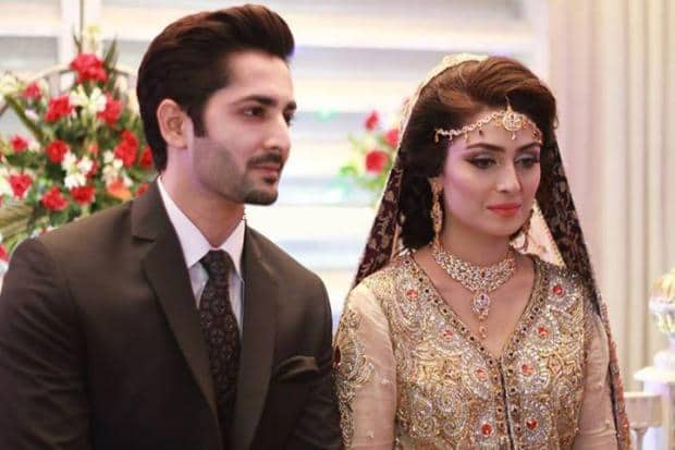 Arts and Entertainment Aiza Khan And Danish Taimoor Walima Picture 6928