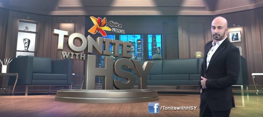 Why you'll want to tune into Tonite with HSY this Saturday…..