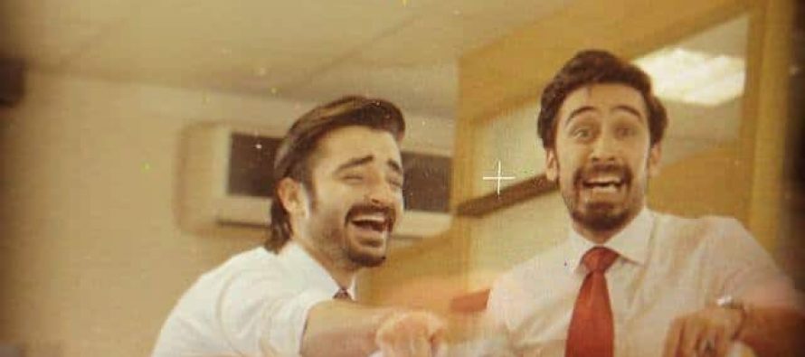 Hamza Ali Abbassi and Ali Rehman Khan in a music video