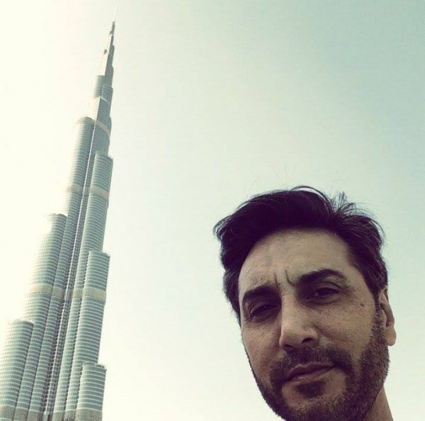 The selfie from Dubai