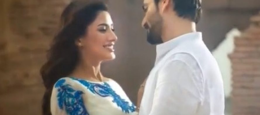 Hamza Ali Abbasi And Mehwish Hayat Looking Charming In New Commercial