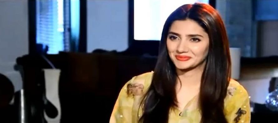 “I Feel Very lucky To Be In Pakistan As An Actor,” Mahira Khan