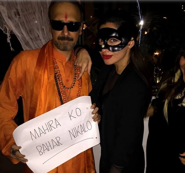 Pakistani Celebrities Celebrate Halloween Reviewit.pk