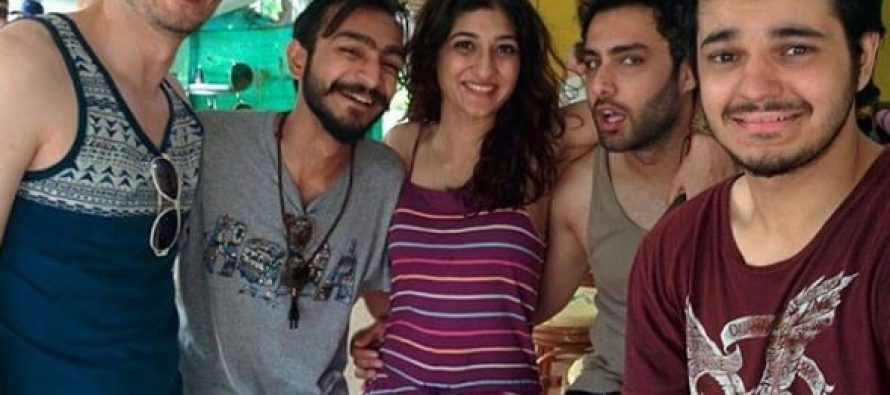 Osman Khalid Butt On A Holiday With Friends – Pictures