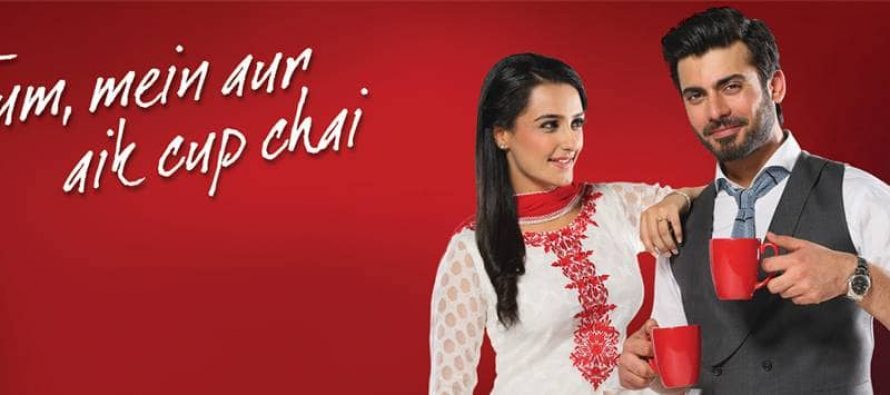 Fawad Afzal Khan works for a tea brand