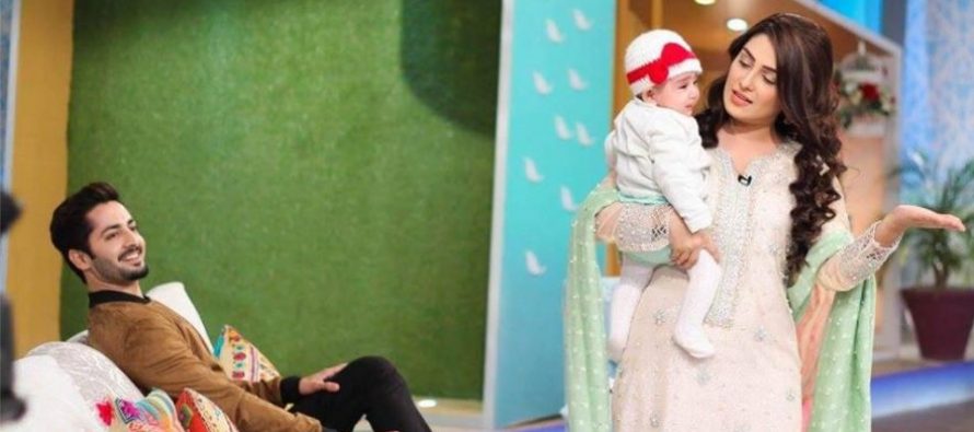 Ayeza, Danish and Hoorain Make Their First TV Appearance