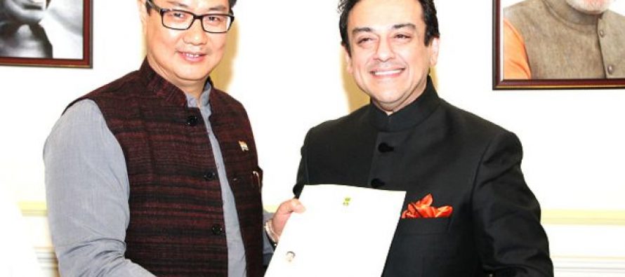 Adnan Sami Khan granted Indian citizenship
