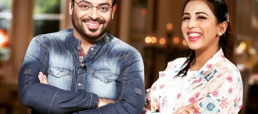 Ushna Shah Greatly Impressed By Aamir Liaquat