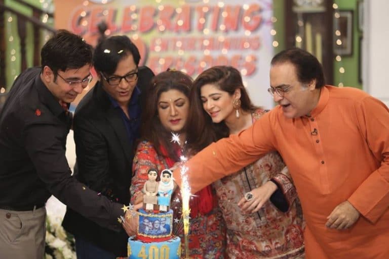 Bulbulay Team Celebrates 400 Episodes