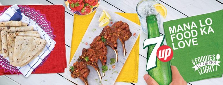 Ayesha Omer Takes Part In 7UP’s Billboard Activity