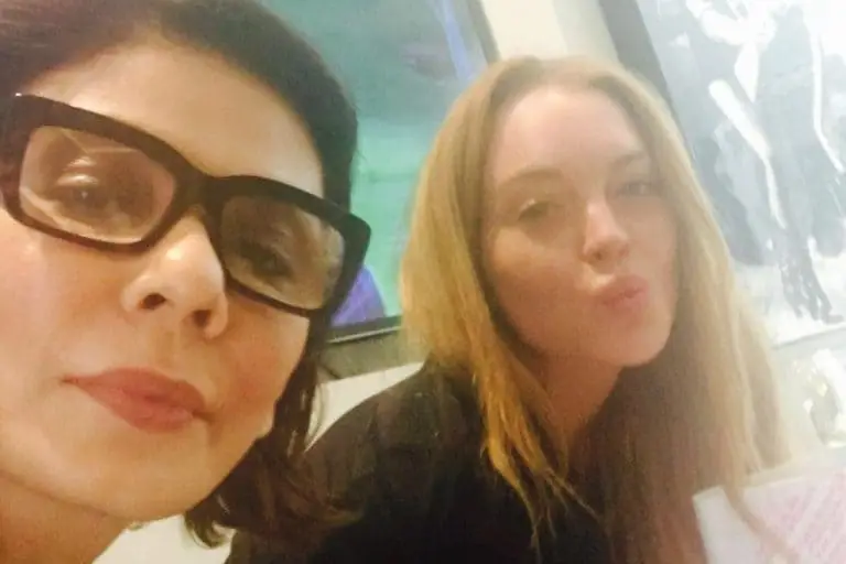 Nabila Working With Lindsay Lohan