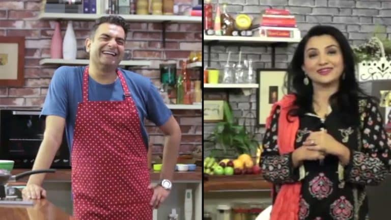 Nadia Afghan On Star Iftaar With Sarmad Khoosat