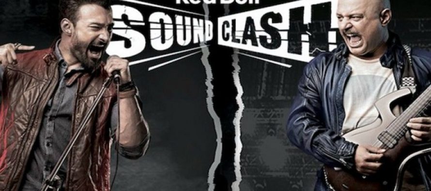 SoundClash between Umair Jaswal and Ali Azmat in Karachi on 27th August