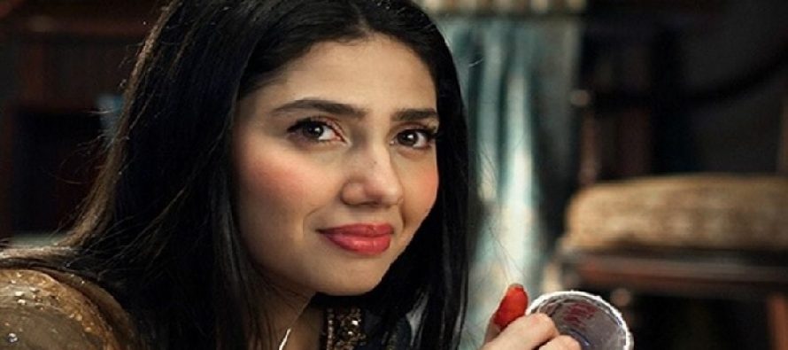 Why is Mahira Khan on the set of Actor in Law?