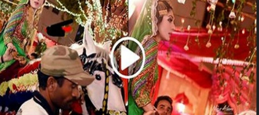 Sharmila Farooqui Rides a Horse on her Big Day-Video Released