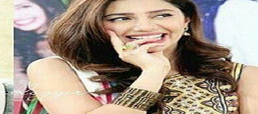 Mahira Khan at the Morning Show”Jago Pakistan Jago”