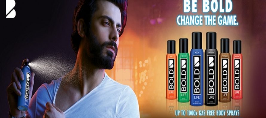 Latest TVC of Fawad khan says “Be Bold Change the Game”