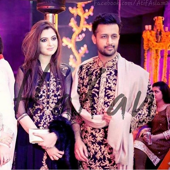 atif aslam wife