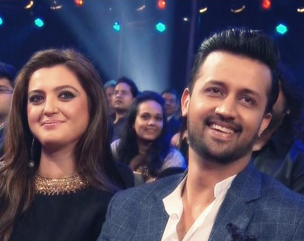 atif aslam wife and son pics