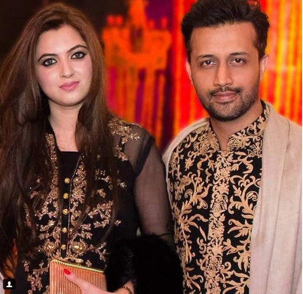 atif aslam wife pics facebook