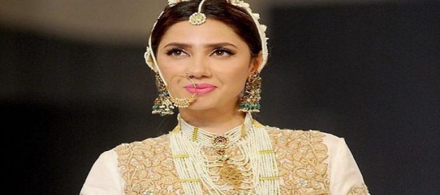 Mahira Khan at PFDC Loreal Bridal Week