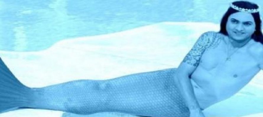 Taher Shah now as Merman!