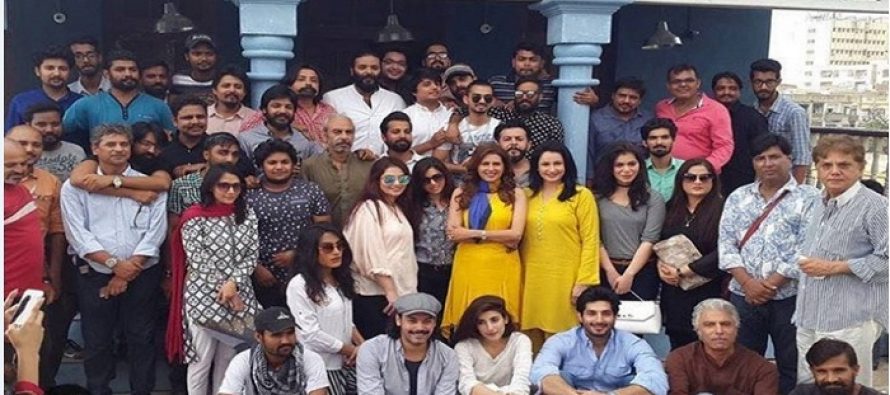 Pictures of the Press Conference of the Film Rangreza