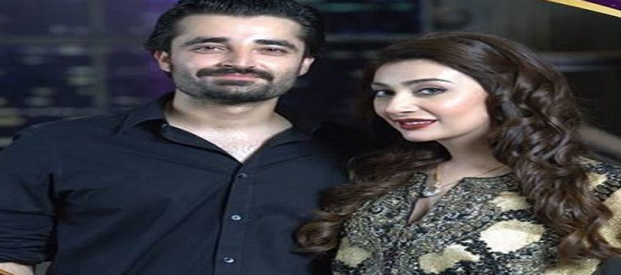 Hamza Ali Abbasi and Ayesha Khan jamming ‘Aietbar’