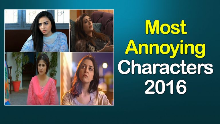 Most Annoying Characters 2016