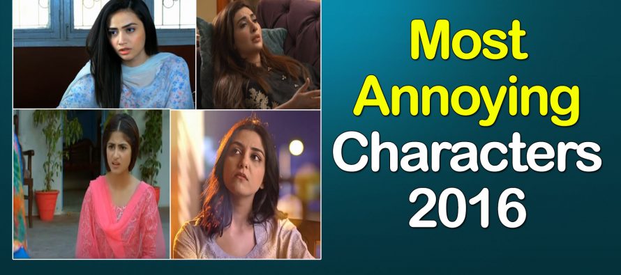 Most Annoying Characters 2016