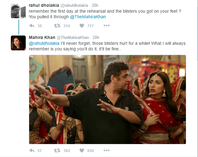 Mahira Khan & Raees' Director Rahul Dholakia Sharing Memories