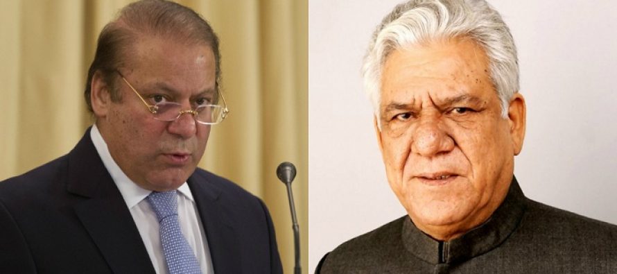 PM Nawaz Sharif Pays Tribute To Bollywood Veteran Actor Om Puri