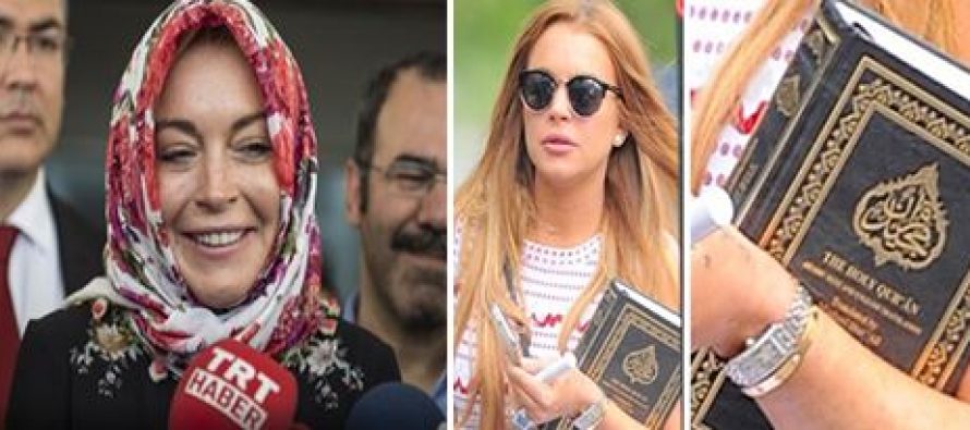 Lindsay Lohan’s Instagram says ‘Alaikum Salam’ – Muslims Around The World Welcome Her To Islam