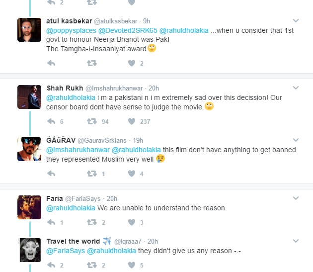 Raees: Twitterati Reacted Over The Ban!