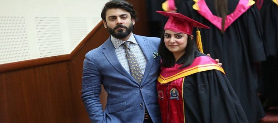 Fawad Khan Attends Sister’s Convocation & Takes Over The Internet